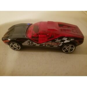 2008 Hot Wheels Black & White La‎ Fasta Malaysia base 5 spoke wheels mattel car!